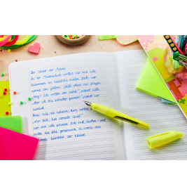 EasyBuddy Füllhalter Neongelb M