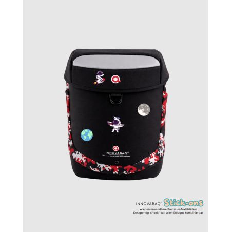 Innovabag - Nero Rosso Schulranzenset