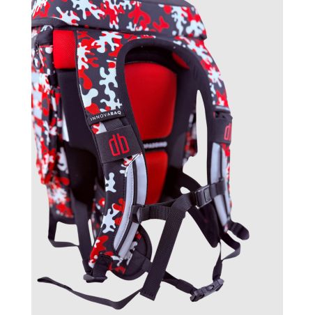 Innovabag - Nero Rosso Schulranzenset