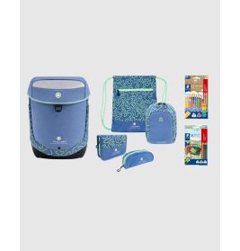 INNOVABAG Spey Grey Schulranzenset – Modern, ergonomisch & sicher für den Schulanfang