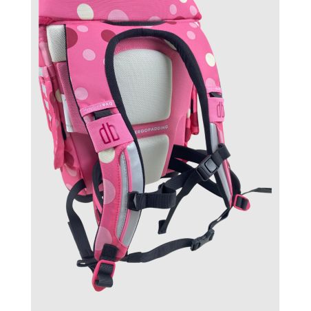 INNOVABAG Pink Bubbles Schulranzenset – Ergonomisch, attraktiv & sicher für Mädchen