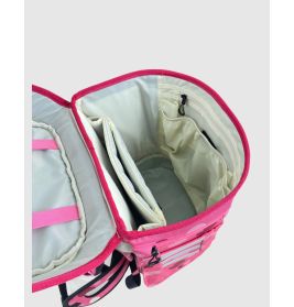 INNOVABAG Pink Bubbles Schulranzenset – Ergonomisch, attraktiv & sicher für Mädchen