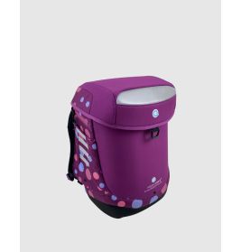 INNOVABAG Purple Bubbles Schulranzenset – Ergonomisch, stylisch & stabil für Schulkinder