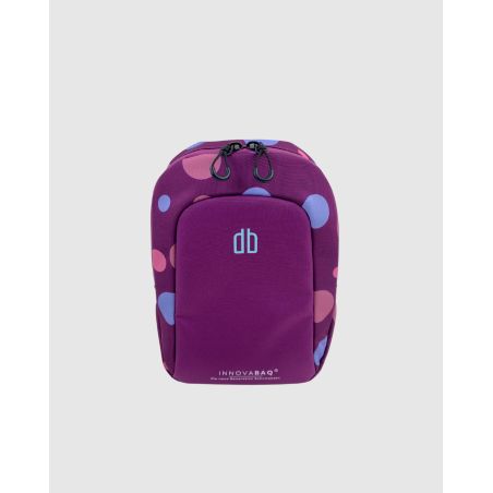 INNOVABAG Purple Bubbles Schulranzenset – Ergonomisch, stylisch & stabil für Schulkinder