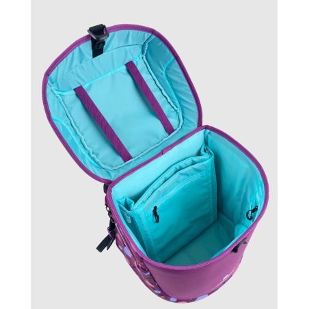 INNOVABAG Purple Bubbles Schulranzenset – Ergonomisch, stylisch & stabil für Schulkinder