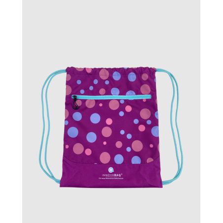 INNOVABAG Purple Bubbles Schulranzenset – Ergonomisch, stylisch & stabil für Schulkinder