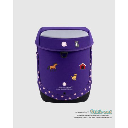 INNOVABAG Viola Pastell Schulranzenset – Sanft, ergonomisch & sicher für Schulanfänger