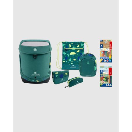 INNOVABAG Limo Verde Schulranzenset – Frisch, ergonomisch & sicher für den Schulstart