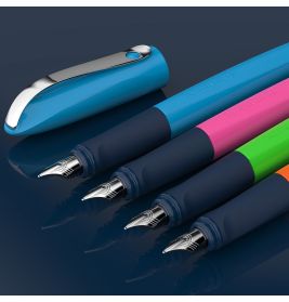 Schneider Füller Wavy Schwarz – Ergonomisch, stilvoll & nachfüllbar für Schule & Büro