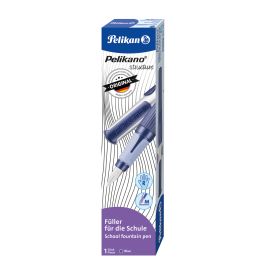 Pelikan Pelikano® structure Füller Rechtshänder Blau M – Ergonomie & Qualität