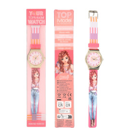 Depesche TOPModel Silikon Armbanduhr – Stylisches Accessoire für Mädchen