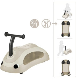 GLOBBER WALK N  ROLL 2in1 ECO kokos weiß