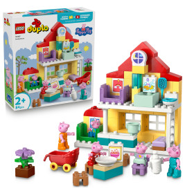LEGO Duplo Familienhaus (10467) – 3 Modelle in 1 Bausteine Set mit Figuren ab 2 Jahren