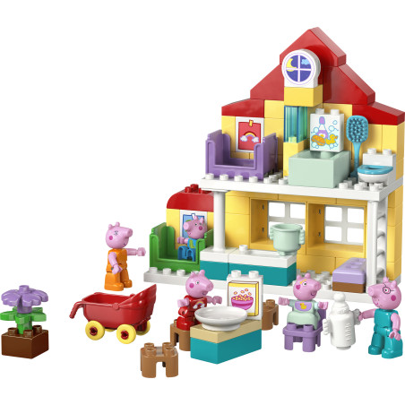 LEGO Duplo Familienhaus (10467) – 3 Modelle in 1 Bausteine Set mit Figuren ab 2 Jahren