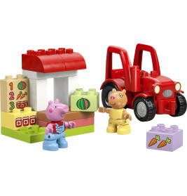LEGO Duplo 10468 Traktor & Marktstand für Kleinkinder ab 1,5 Jahren | Bauernhof-Spielset