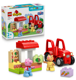 LEGO Duplo 10468 Traktor & Marktstand für Kleinkinder ab 1,5 Jahren | Bauernhof-Spielset