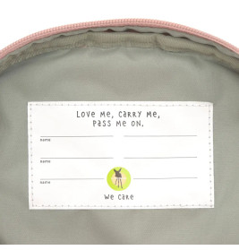 Mini Backpack Pattern Party rose