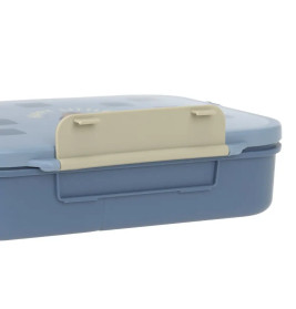 Bento-Lunchbox Pattern Party blue/green