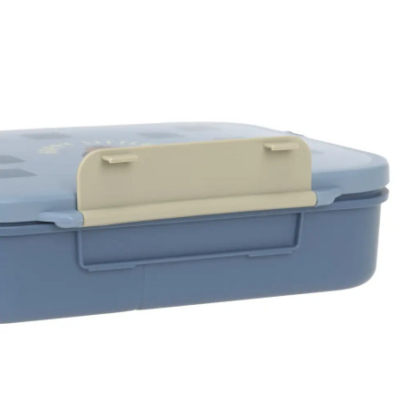 Bento-Lunchbox Pattern Party blue/green