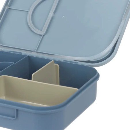 Bento-Lunchbox Pattern Party blue/green