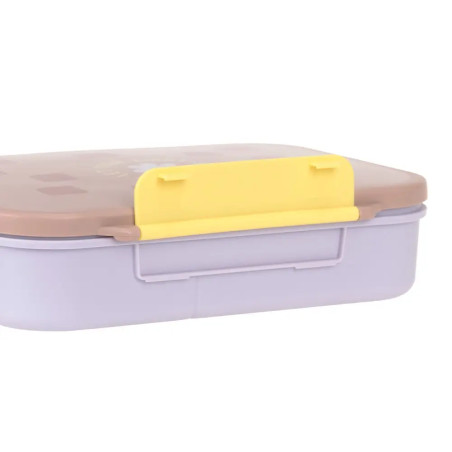 Bento-Lunchbox Pattern Party rose/lilac