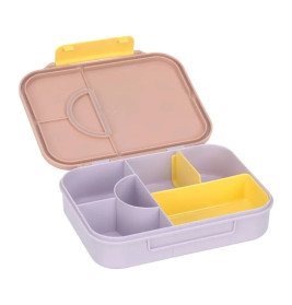 Bento-Lunchbox Pattern Party rose/lilac