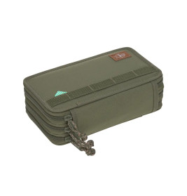 School Triple Federmäppchen Unique olive