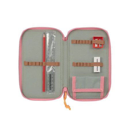 School Triple Federmäppchen Unique pink