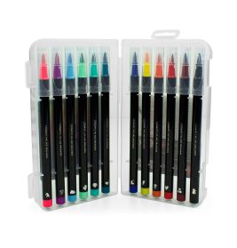 LEGAMI MILANO Pinselmarker (12er-Set) – Hochwertige Brush Pens für Künstler & kreative Ideen