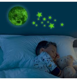 Super Stars - Klebe Leuchtster ne - Space