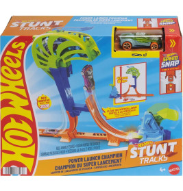Hot Wheels Stunt Tracks Power Launch Champion