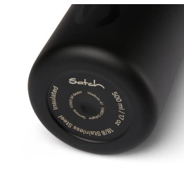 Black Edelstahl Trinkflasche