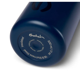 Blue Edelstahl Trinkflasche