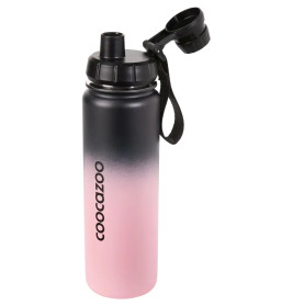 Isolierte Edelstahl-Trinkflasche, Gradient Rose