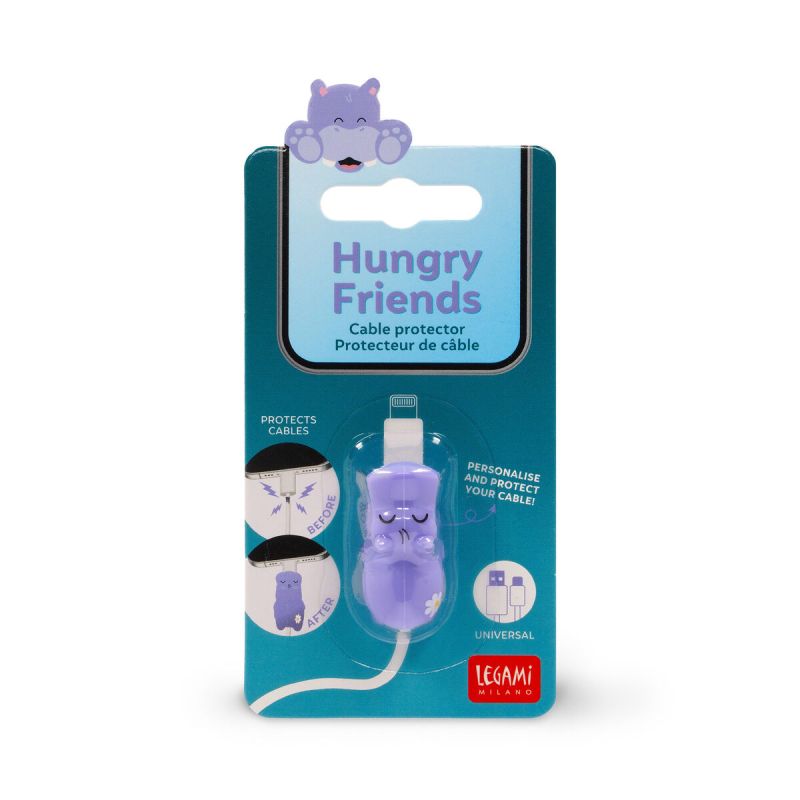 Hungry Friends Kabelschutz - Hippo