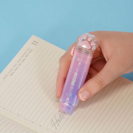RETRACTABLE ERASER - MEOW - KITTY