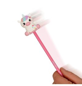 LIGHT-UP PEN. SHARPENER CONT. - SHARPENING IS MAGIC - Unicor