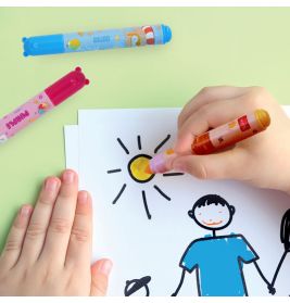 LEGAMI MILANO Filzstifte Teddy Friends (12er-Set) – Bunte Marker für Kinder & Kreative