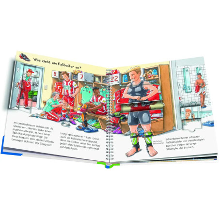 Wieso? Weshalb? Warum? junior, Band 68: Was macht der Fußballer?