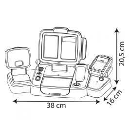 Smoby Supermarktkasse XL elektronisch