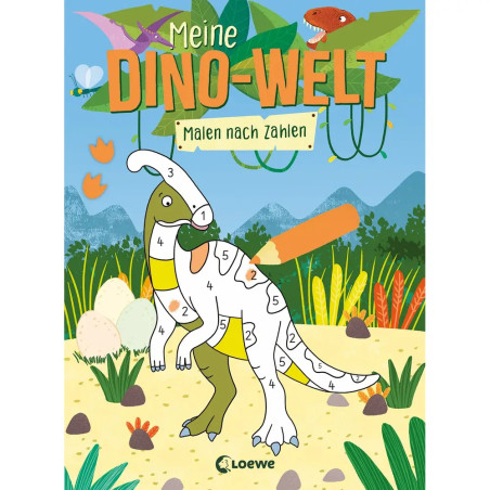 Meine Dino-Welt - Malen nach Zahlen