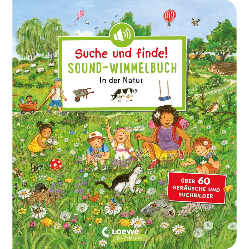 Suche und finde! Sound-Wimmelbuch - In der Natur