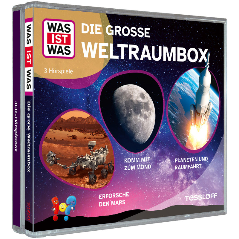 CD Box Was ist Was - Die große Weltraum-Box 3er Set