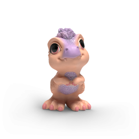 Schlüpfender Baby Dino