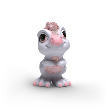 Schlüpfender Baby Dino