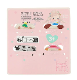 Princess Mimi Haarklammern mit Print