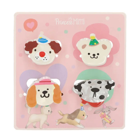 Princess Mimi Haarklammern mit Print