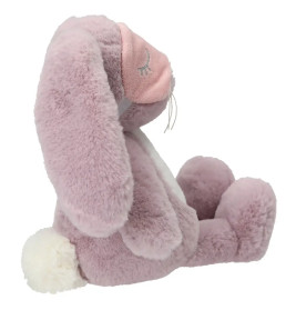 Princess Mimi Plüsch Hase lila mit Schlafmaske