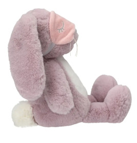 Princess Mimi Plüsch Hase lila mit Schlafmaske