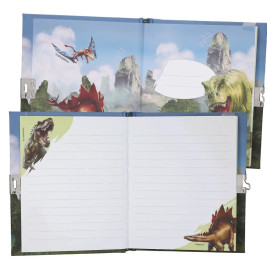 Dino World Tagebuch mit Schloss